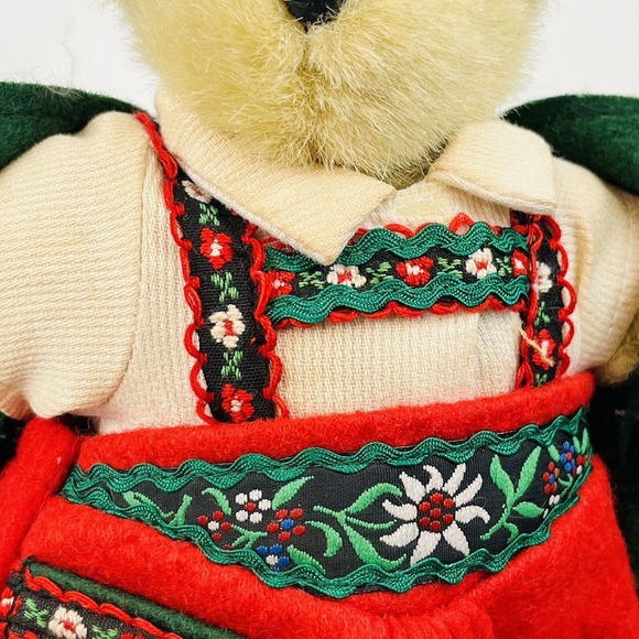 Eine Kleine Mountain Climbin' Muffy‎ Vanderbear 7" Plush Bear NABCO 1992 Flawed - Picture 3 of 4